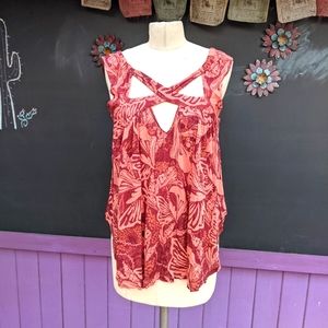 Free people cross back top